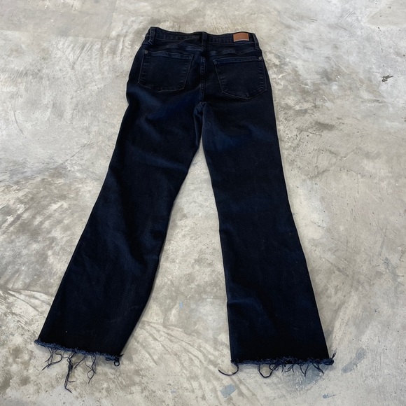 Judy Blue Covington High Rise Button Fly Bootcut Black Jeans Hem Size 3/26 - Picture 6 of 6